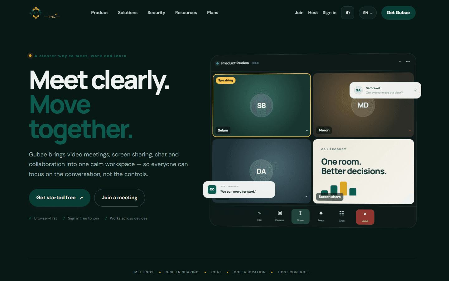 Gubae platform